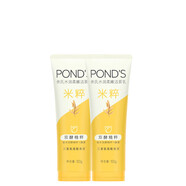 旁氏（POND'S）米粹潤(rùn)澤潔面乳氨基酸溫和泡沫洗面奶男女用清潔保濕補(bǔ)水學(xué)生 200g 發(fā)2支100g