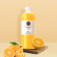 胖東來果汁100%葡萄芒果番茄水蜜桃橙汁復合果蔬汁飲料DL東來品質代購 DL胖東來100%橙汁1L*1瓶