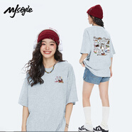 MJ STYLE純棉短袖t恤女2025夏季美式復(fù)古辣妹ins風(fēng)潮流休閑百搭寬松款半袖
