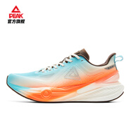 匹克態(tài)極7.0PRO跑步鞋男款2025夏季新品緩震回彈訓練鞋體測馬拉松跑鞋 水晶藍/熒光橙 41