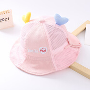 wua·wua嬰兒襪子夏季寶寶薄款防蚊襪透氣長(zhǎng)筒襪6-12個(gè)月新生兒中筒襪春秋 粉色網(wǎng)眼漁夫帽 （夏季出行搭檔） 均碼