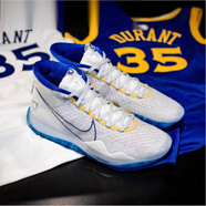耐克（NIKE）Zoom KD12 杜蘭特12代黑白藍(lán) 灰白紅籃球鞋 AR40-001 白藍(lán)AR4230-100  42.5