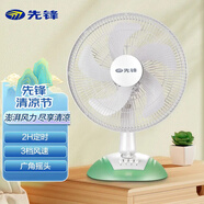 先鋒電風(fēng)扇DT1002/FT35-10A家用搖送風(fēng)頭臺扇定時(shí)三檔靜音5葉風(fēng)扇 標準