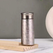 塔馳密司 TOUCH MISS冬季雙層純鈦真空保溫杯大容量高顏值泡茶杯送禮送朋友 皓月銀200ml