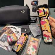 魅雅圖適用于大疆DJI Osmo pocket 3口袋靈眸貼紙DIY定制貼膜圖案保護膜 蠟筆小新 Osmo pocket 3