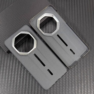 粵深華為mate70rs非凡大師手機殼凱夫拉拼接超薄磁吸全包防摔70rs保時(shí)捷保護套碳纖維芳綸輕奢定制商務(wù) 藏青色 藍米格紋金屬圈雙母鏤空 華為Mate70RS