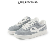 太平鳥(niǎo)男裝【商場(chǎng)同款】 休閑鞋潮流舒適運(yùn)動(dòng)鞋板鞋男 B1ZDF2363 冰川灰1 42