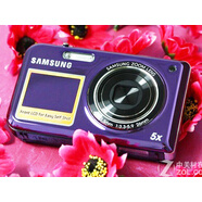 三星（SAMSUNG）Samsung/ ES75 PL150 PL170 WB150F ST500 DV150F復(fù)古CCD相機(jī) 98新三星PL170紫色雙屏可自拍1600萬5倍 官方標(biāo)配