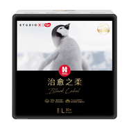 【99成新】好奇（Huggies）治愈之柔企鵝褲紙尿褲L32片(9-14kg)大號嬰兒尿不濕超薄透氣