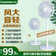 長(cháng)虹（CHANGHONG） 電風(fēng)扇落地扇家用立式電扇臺扇搖頭電扇小型辦公室宿舍家用電扇循環(huán)空氣風(fēng)扇 7葉中號遙控款（標準型）