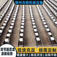 溥畔304不銹鋼空心鏈條 尼龍滾珠空心鏈 50.8尼龍滾珠空心鏈條現貨 不銹鋼空心鏈條