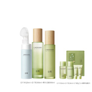 谷雨護(hù)膚品套裝補水保濕生日禮物 控油水乳+潔面180ml+霜7g*2+面膜