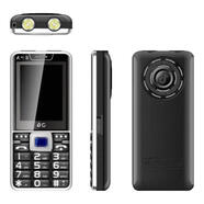 海語(yǔ)老人機手機全網(wǎng)通4G移動(dòng)聯(lián)通電信4G大按鍵大電池老人雙卡學(xué)生手機 黑色 全網(wǎng)通4G標準版2.4大屏送膠殼