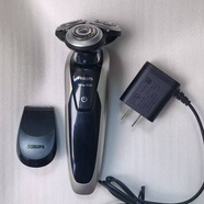 飛利浦（PHILIPS）【二手9新】男士電動(dòng)剃須刀全身水洗干濕雙剃剃胡刀胡須刀刮胡刀S9041/12 敏感肌適用 S9041主機(jī)+充電器+鬢角修剪器【送適配收納包】