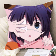 益寶王國小鳥(niǎo)游六花手辦抱枕中二病也要談戀愛(ài)抱枕二次元動(dòng)漫枕頭男女抱枕 10-雙面同圖 40x40厘米(+枕芯)