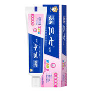 三七兒童牙膏2-12歲無(wú)氟清潔口腔草莓味 50g*1支