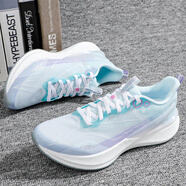 李寧（LI-NING）跑步鞋女士2025秋季新款赤兔8PRO減震透氣防滑運動鞋跑鞋ARPV006 赤兔8pro ARPV006-5 淺晴藍 38