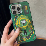 BAPE日本EVA手機(jī)殼初號(hào)機(jī)iphone16promax手機(jī)殼磁吸magsafe適用蘋果15 綠色手機(jī)殼支持磁吸 iPhone16