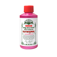 竹鹽LG悅滋木漱口水90ml*1瓶緋紅薄荷麝香草酚香氣喚醒口腔（小樣品）