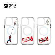 【95成新】魔贊漫威·商務(wù)系列 iPhone 15 Pro 磁吸保護殼 蜘蛛俠 + LOGO 套包款