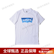 李維斯（Levi's）男款經典LOGO印花短袖T恤 17783-0140 藍色logo:22489-0118 XL