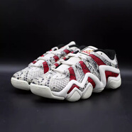 阿迪達斯 （adidas）【極速發(fā)貨】 Crazy 97 天足復刻白黑復古籃球鞋  JR0187  蛇紋別注 42.5