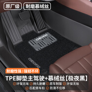 車(chē)麗友（CHELIYOU）專(zhuān)用汽車(chē)腳墊主駕駛單片絲圈地毯雙層TPE單獨正副駕司機位全包圍 【TPE主駕】TPE+慕絨絲黑 單主駕駛