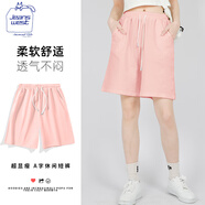 JEANSWEST CLUB真維斯五分純棉短褲女外穿系帶新款小個子顯瘦舒適百搭休閑短褲