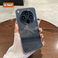 XFMF高清透明x9適用oppofindx8手機殼膚感超薄磨砂x8pro全包鏡頭x7ultra透明磁吸x9pro簡約高級感硬套 不帶磁吸 高清透明-透白色 OPPO 一加12