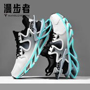 漫步者M(jìn)BZ聯(lián)名【當(dāng)季新品 閃電發(fā)貨】跑步鞋典藏版手工定制敦煌刀鋒跑鞋 漸變黑-品質(zhì)甄選 42