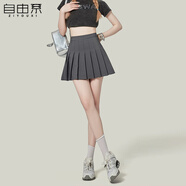 自由系百褶裙女小個子高腰顯瘦防走光西裝短裙2025新款夏季包臀半身裙