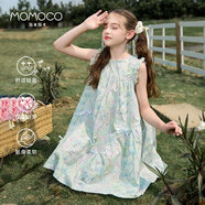 瑪米瑪卡 MOMOCO夏季女童連衣裙兒童裙子碎花棉布連衣裙 碎花 