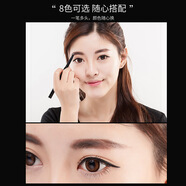 健美創(chuàng)研雙頭眉筆持久防水彩妝化妝品 【健美】眉筆經(jīng)典款09#碳灰