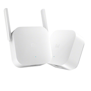 小米二手小米WiFi電力貓無線路由器套裝300M穿墻寶家用信號增強(qiáng)擴(kuò)展器 說明：子貓帶WIFI母貓不帶WIFI 套餐一