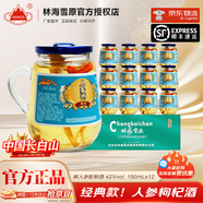 林海雪原人參枸杞酒白酒【官方授權(quán)】小杯裝小版酒 吉林長(zhǎng)白山人參酒 42度 150mL 12瓶 整箱裝