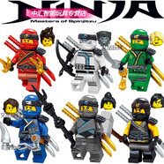 山頭林村2024新品幻影忍者第18季龍之崛起人偶人仔拼裝積木男孩子收藏玩具 咖啡色