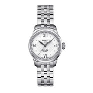 天梭（TISSOT）瑞士手表Tissot天梭機(jī)械女表鋼帶力洛克系列女士手表T41.1.183.33 T41.1.183.16【白盤鑲鉆字粒】