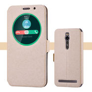 遨空華碩Zenfone2手機套ZE551ML手機殼ZE550ML保護套Z00ADB外殼 蠶絲炫系列土豪金