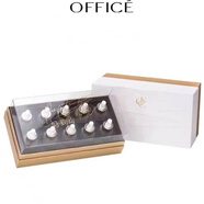 歐菲姿（OFFICE）護膚品套裝凝潤保濕隨行禮盒智臻修護套淡紋修護眼膜氣墊CC霜 緊致奢顏精萃液