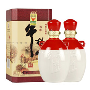牛欄山 百年陳釀三牛 濃香型白酒 42度 500ml*2 雙瓶裝 11.11