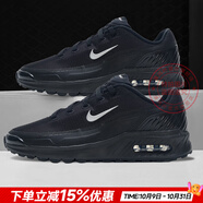 耐克（NIKE）男鞋 25秋季新款A(yù)IR緩震氣墊鞋舒適耐磨休閑鞋輕便透氣跑步鞋子男 MAX氣墊/純黑色【曬圖-10】 40 碼（內(nèi)長(zhǎng)250mm）