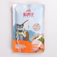 歡虎仔狗糧狗零食狗濕糧妙鮮犬純肉包什錦牛肉雞肉味 歡悅雞肉口味 一盒12袋
