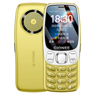 金立（Gionee）【】金立新款三防老人機超長(cháng)待機4G全網(wǎng)通正品老年手機大屏大字大聲音電信版學(xué)生專(zhuān)用按鍵機 金色 256MB+16GB x  標準版(含充電器) 電