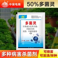 中保（ZhB）多菌靈果樹蔬菜殺菌藥劑防黑腐爛根霉菌倒秧病殺菌劑農(nóng)藥 200克/袋（無贈品）