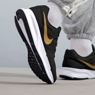 耐克（NIKE） 跑步鞋男鞋 2025夏季新款REVOLUTION 8運(yùn)動(dòng)鞋緩震透氣耐磨跑步鞋 飛線科技/黑金【曬圖反10】 40 （內(nèi)長(zhǎng)250mm）