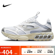 耐克NIKE女跑步鞋緩震ZOOM AIR FIRE低幫運動鞋F(xiàn)D9860-001銀灰/白39
