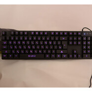 包郵七彩韓語(yǔ)鍵盤(pán)發(fā)光超薄靜音夜光朝鮮語(yǔ) 韓國藍色背光韓文鍵盤(pán) 三色背光英文+韓語(yǔ)