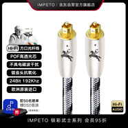 IMPETO 歐洲進(jìn)口 數字光纖音頻線(xiàn) 方口OPTICAL 5.1多聲道電視CD投影接功放有源音箱連接線(xiàn) IMP-2001-1米