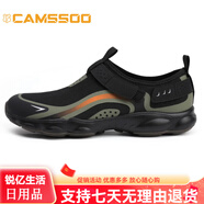 美駱世家（CAMSSOO）夏季溯溪鞋男女戶(hù)外徒步運動(dòng)減震防水防滑耐 黑綠 41