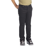 Dickies 男童直筒長(cháng)褲 3-12歲 彈力棉質(zhì) 學(xué)生休閑褲 炭黑色 20
